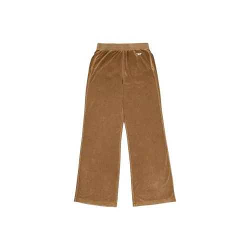 DIESEL Khaki Женские Повседневные Брюки