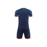 Комплект одежды (Королевская синяя рубашка с коротким рукавом + Королевские синие шорты)