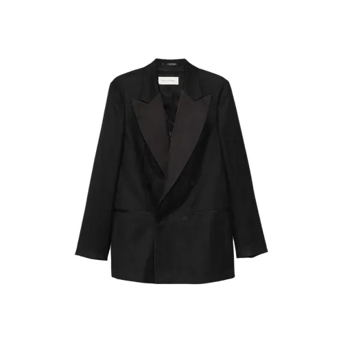 DRIES VAN NOTEN SS25 Бизнес-костюм Пальто Мужской