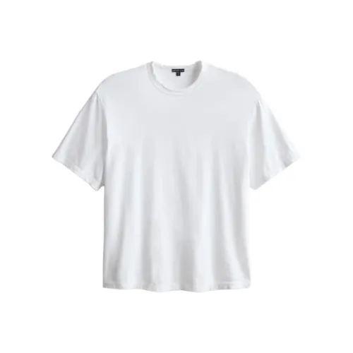 JAMES PERSE Белая Мужская T-Рубашка