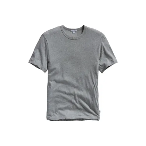 JAMES PERSE Фотиния Серый Мужская T-Рубашка