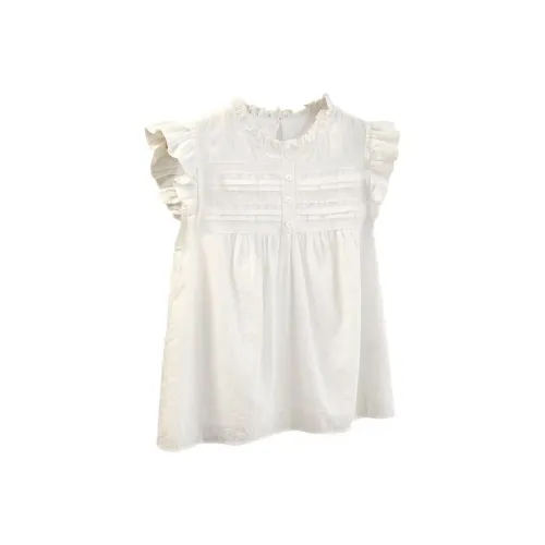 La Chapelle Летняя рубашка с рукавами флаттер женская