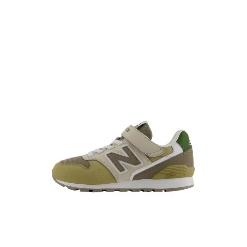 New Balance NB 996 Дышащий Поддержка Низкий Верх Детские Лайфстайл Обувь Хаки Коричневый Детский