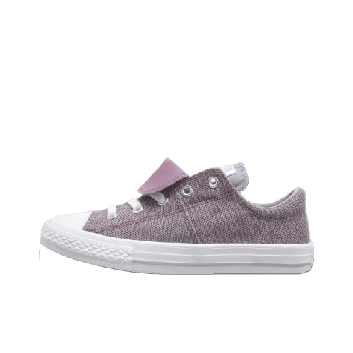 Converse Chuck Taylor All Star Low Топ Детские Скейтбординги Фиолетовый Подростки
