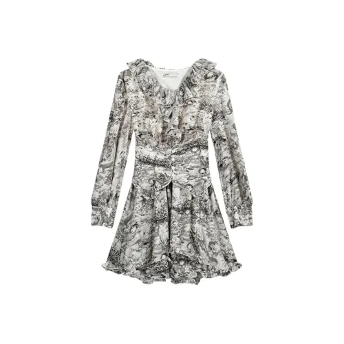 Si Bei'er Длинное платье с длинными рукавами женское