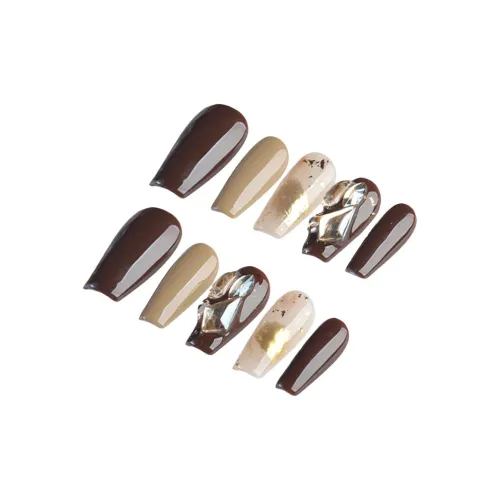 YIYIHE Мягкий Кофейный Сверкающий Страз MID Длина Укороченный Короткий Квадрат Round Coffee Однотонный