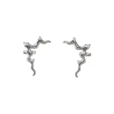 Серьги с зажимом, стиль A, 1 пара
