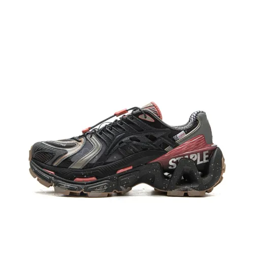 Staple x LINING Поддерживающий и Эластичный Низкий Топ Casual Унисекс Черный