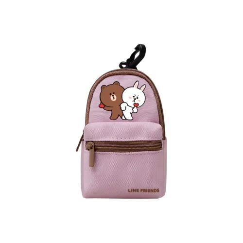 LINE FRIENDS Монетницы Розовый Коричневый Медведь Кролик Унисекс