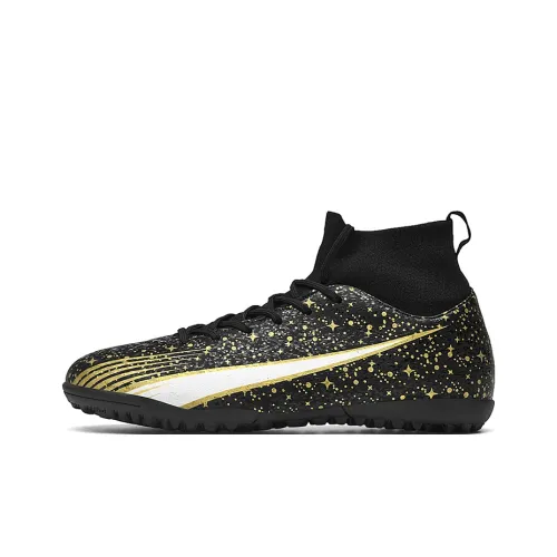 Kung Fu Partners Устойчивые к истиранию противоскользящие высокие футбольные бутсы для детей и подростков