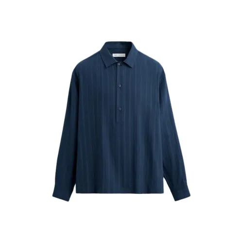 ZARA Blue Men's Shirts ZARA Синие Мужские Рубашки