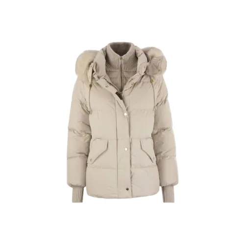 Moorer Айвори Женские Пуховики