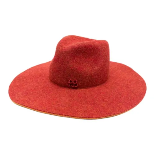 RUSLAN BAGINSKIY Шерсть Шапки и Кепки Унисекс Красный