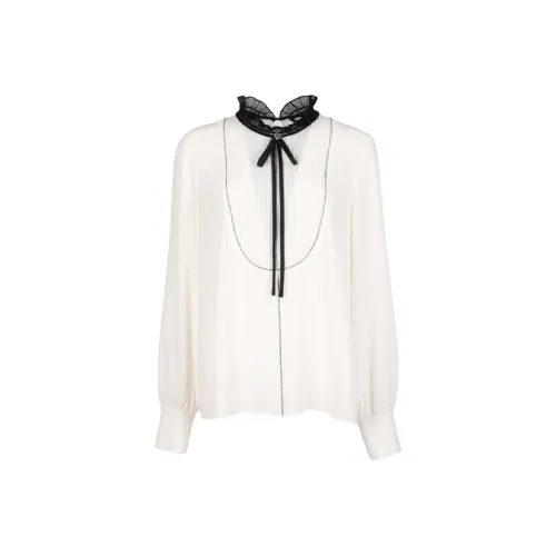 Caroline Экрю Женские Рубашки