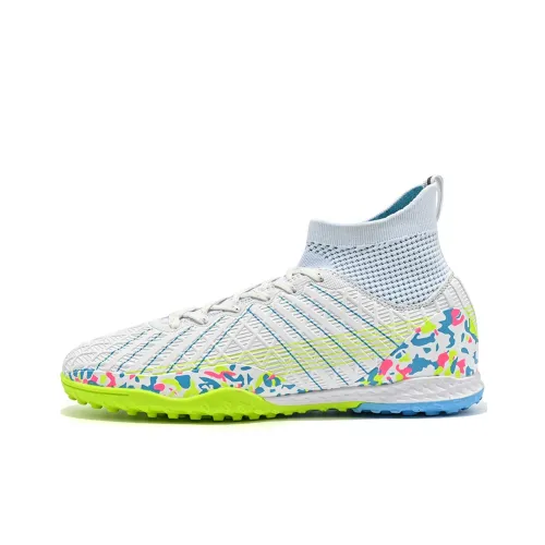 Kung Fu Partners Slip-resistant Abrasion-resistant Breathable High Top Детская футбольная обувь Подростки