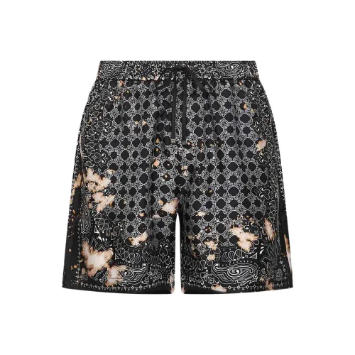 AMIRI Мужские Повседневные Шорты Черные