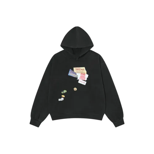 YPUT Черные Женские Свитшоты