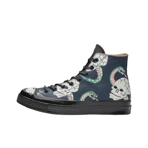 Converse Chuck 70 High Топ Скейтборд Кроссовки Унисекс Синий