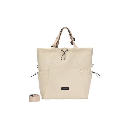 MYD Полиэстер Сумка-тоут через плечо сумка обычная унисекс молочно-чайный