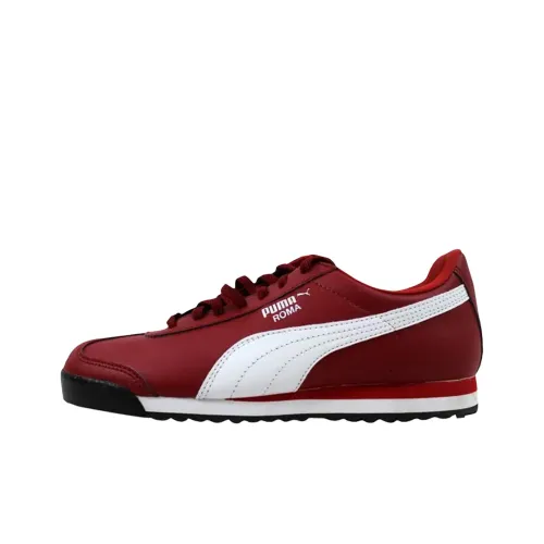 PUMA Roma Basic Low Top Детская Беговая Обувь Бордовый Подростки