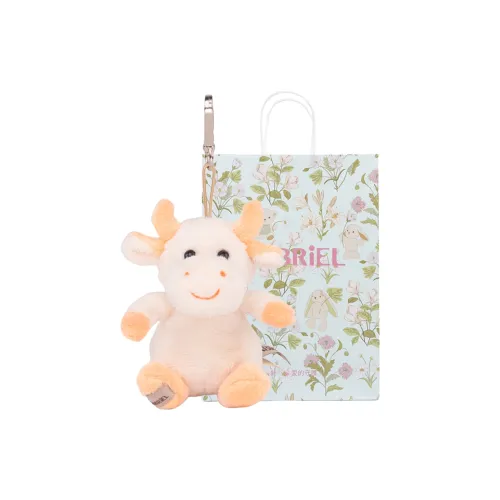 GABRIEL Мягкий и Нежный Корова Милый Корова Мягкий и Нежный Oni Украшение Куклы Плюшевый Брелок 11 см Рекомендуемая Высота