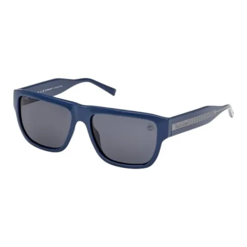 Timberland Ацетат Прямоугольные Солнцезащитные очки Женские Синие