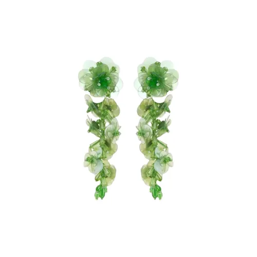 OSCAR DE LA RENTA Серьги из стекла женские многоцветные