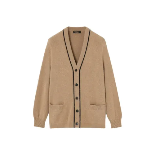 Loro Piana Желтые Женские Кашемировые Свитера