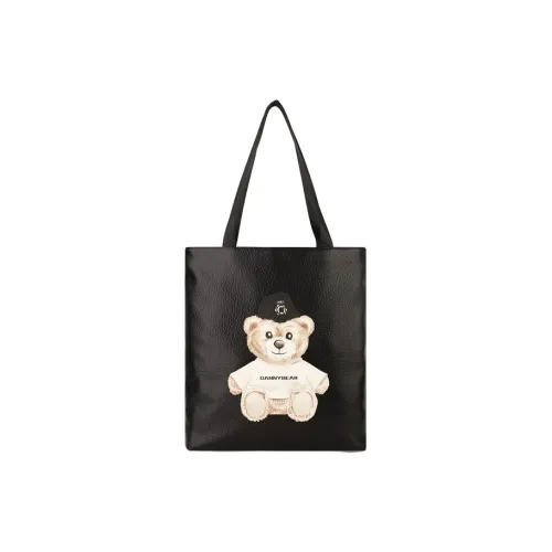 DANNYBEAR Сумка Tote из синтетической кожи сумка через плечо стандартная женская черная
