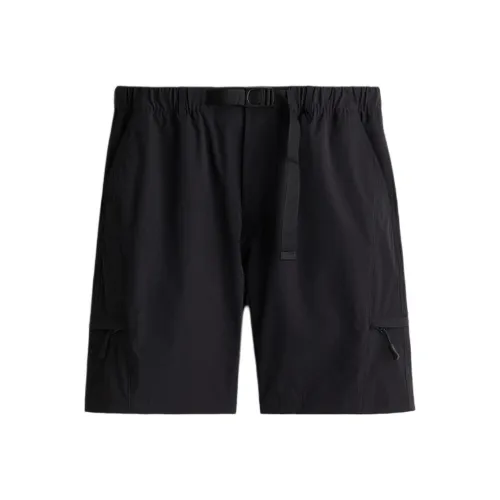 H&M Черные Мужские Карго Шорты