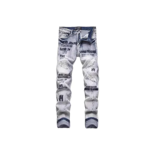 WELTER EXPERIMENT Blue Unisex Jeans