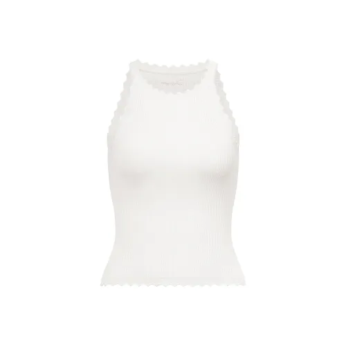 Ariseism Wave Edge Outerwear Halter Top Tank Women's Summer Slim Fit Top Women's