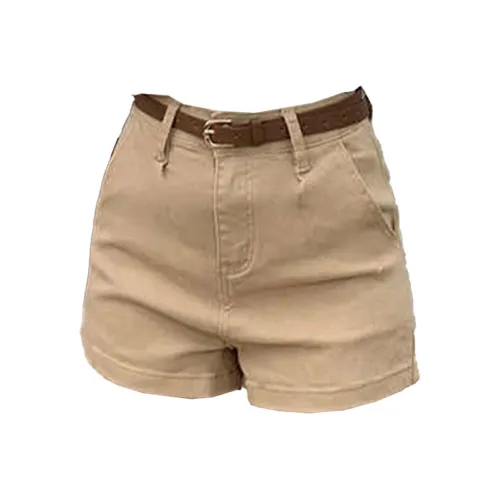 XDFM Хаки Женские Джинсовые Шорты