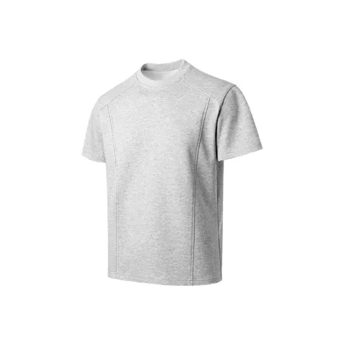 DANJUE Светло-серый Унисекс T-рубашки