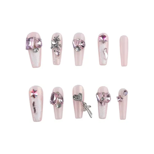 YIYIHE Мягкий Розовый Кошачий Глаз Сверкающий Горный Кристалл MID Длина Укороченный Короткий Квадратный Круглый Розовый Однотонный