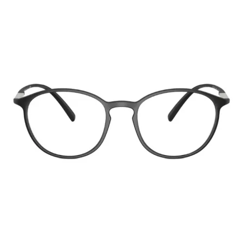 AMANI Ацетат Овальные Оправы для Очков Мужские Матовый Черный