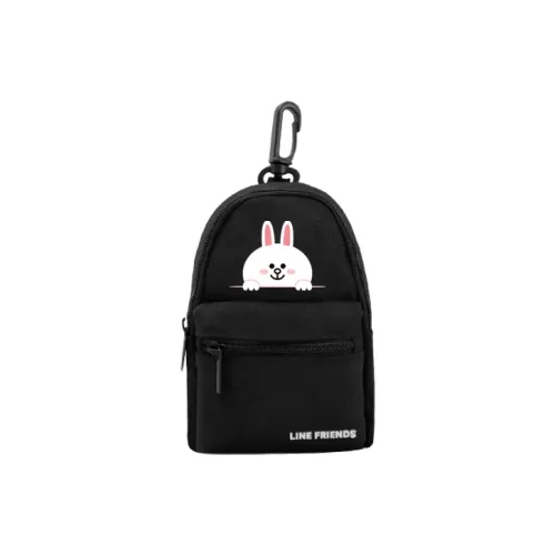 LINE FRIENDS Монетницы Черный Кролик Унисекс