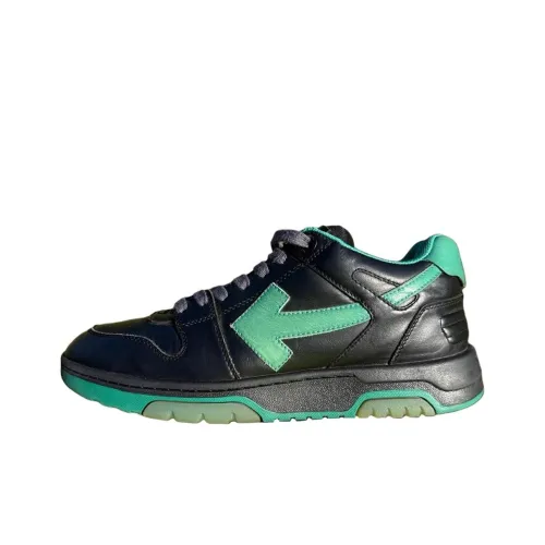 Off Белый Out Of Office Низкий Топ Скейтборд Кроссовки Мужские Черные