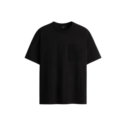 H&M Черный Унисекс T-рубашки