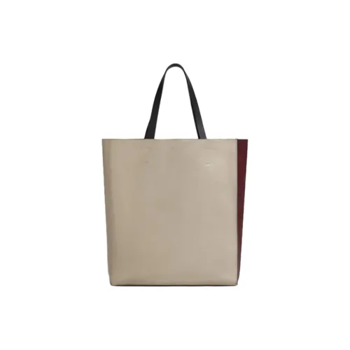 MARNI Телячья кожа Сумка Сумка Женская Белая и Красная