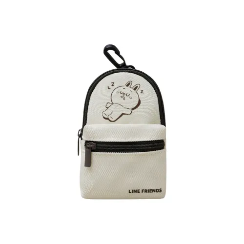 LINE FRIENDS Монетницы Светлый кофейный кролик Унисекс