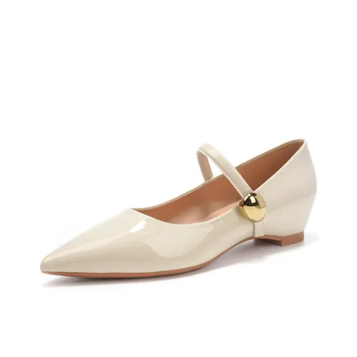 TATAYA Квадратный каблук Mary Jane Женские обувь