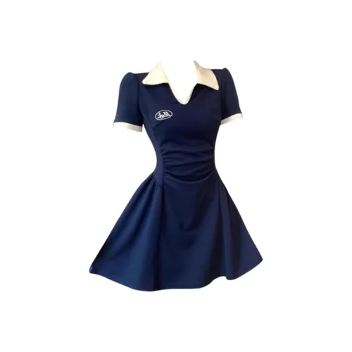 MIMOSA CHUR Короткий рукав Платье Женское