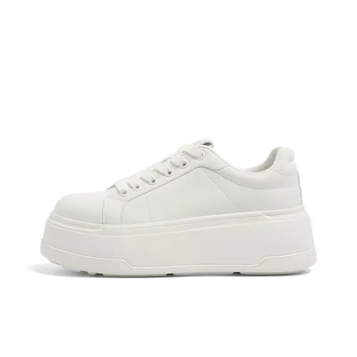 FOREVER 21 Низкие кроссовки для скейтбординга белые женские