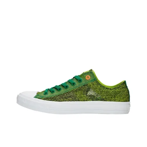 Converse Chuck Taylor All Star 2 Low Топ Скейтборд Кроссовки Унисекс Зеленый