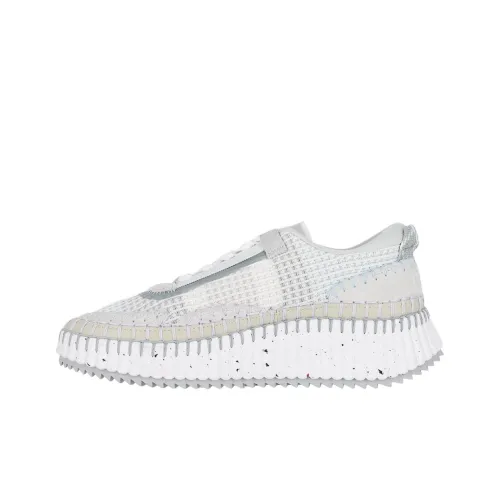 Chloe Nama Низкий Топ Повседневная Обувь Женская Серый