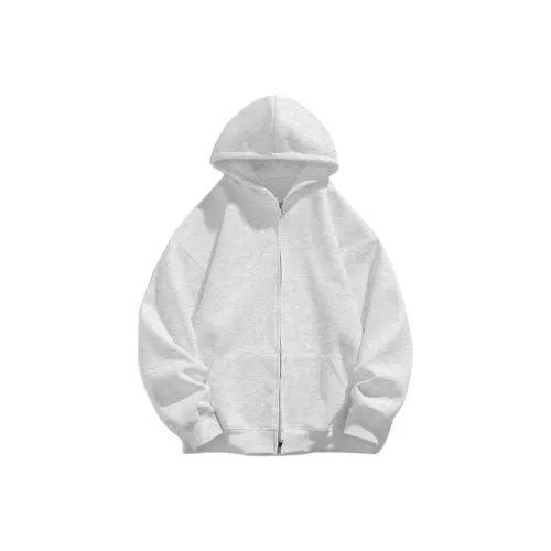 DANJUE Светло-серый унисекс свитшоты