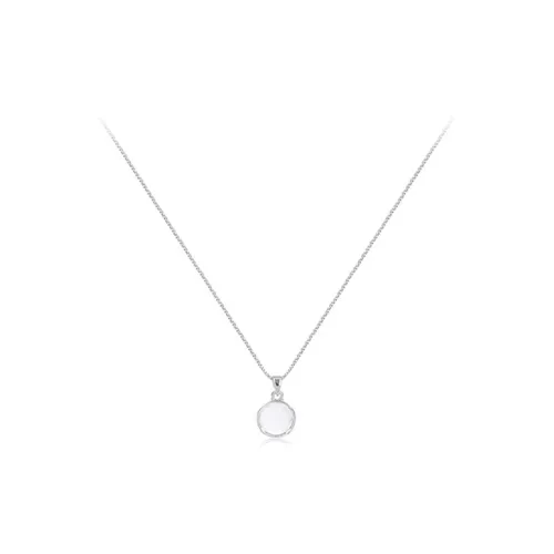 JOLLY NOTE Белый нефрит Бодхи Ожерелье Женское