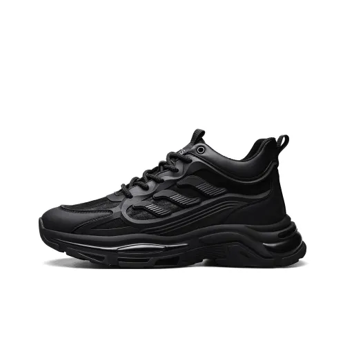 D Fuse SCANDINAVIA Низкий Топ Повседневная Обувь Мужская Черная