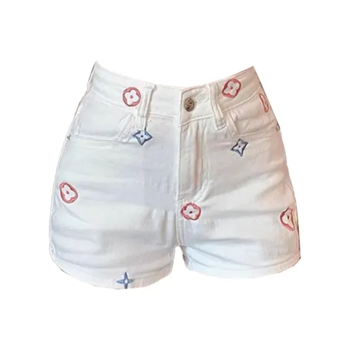 XDFM Белые Женские Джинсовые Шорты